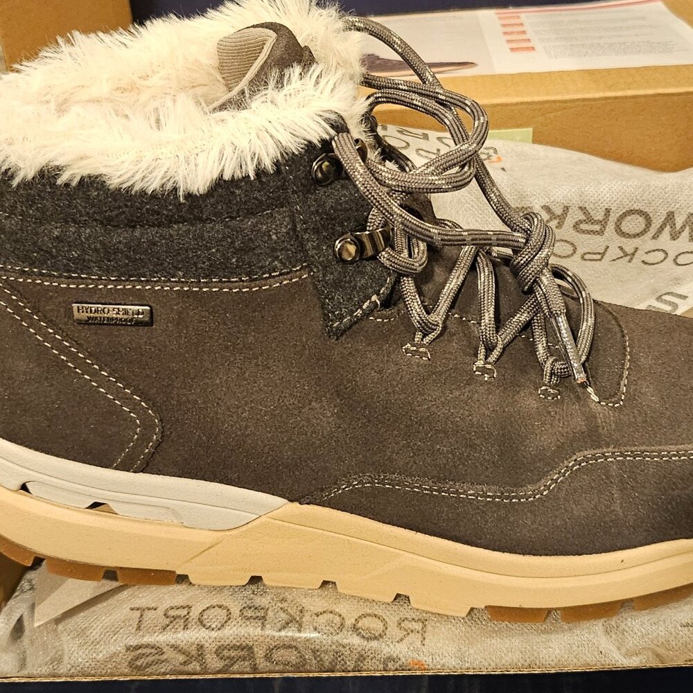 Rockport works hiking steel toe shoes size 8.5